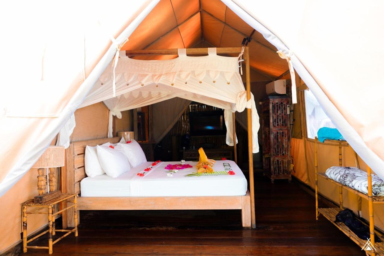 La Cocoteraie Ecolodge - Luxury Glamping Tents Gili Trawangan Kültér fotó
