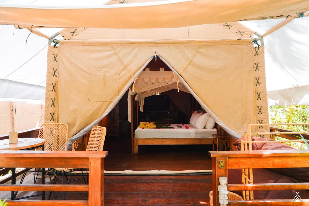 La Cocoteraie Ecolodge - Luxury Glamping Tents Gili Trawangan Kültér fotó