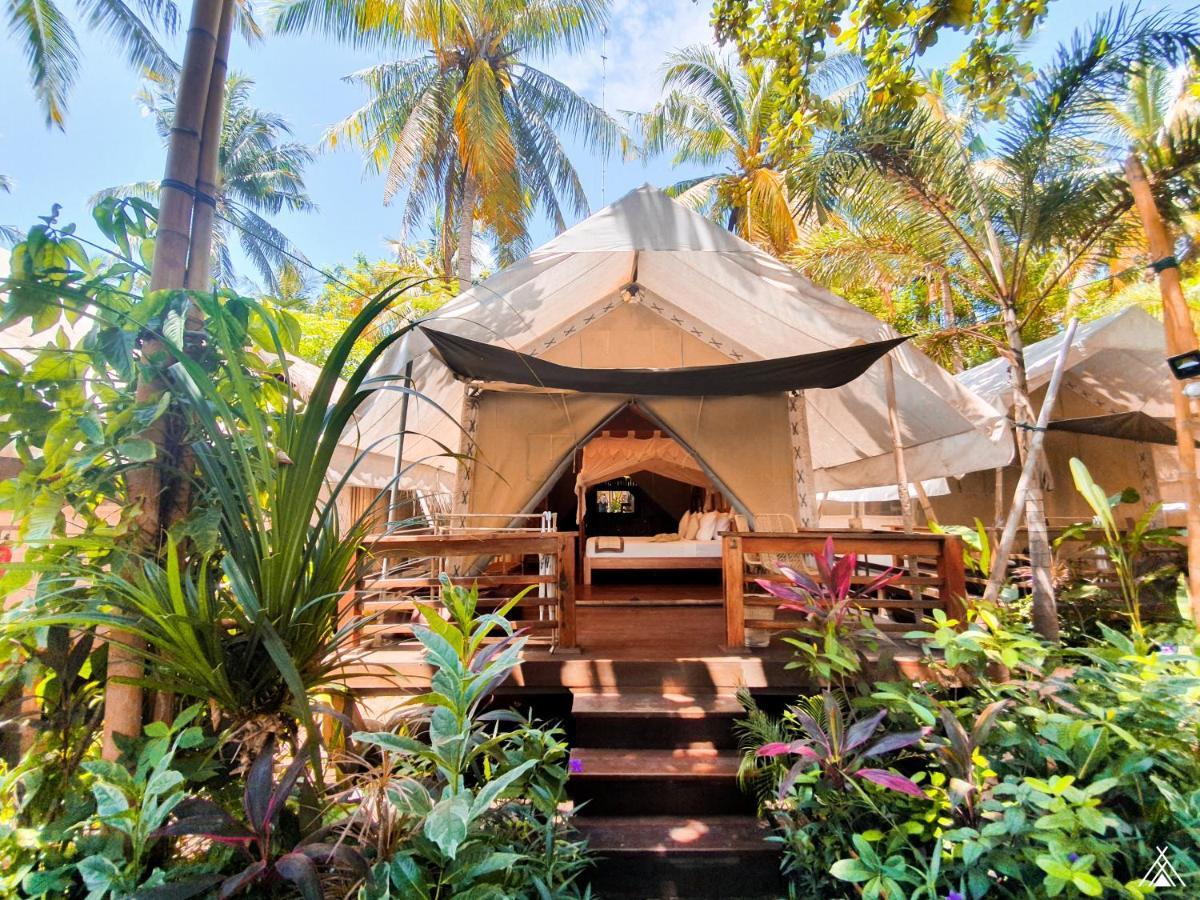 La Cocoteraie Ecolodge - Luxury Glamping Tents Gili Trawangan Kültér fotó