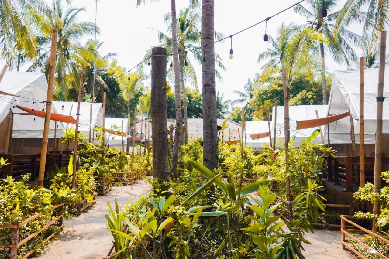 La Cocoteraie Ecolodge - Luxury Glamping Tents Gili Trawangan Kültér fotó