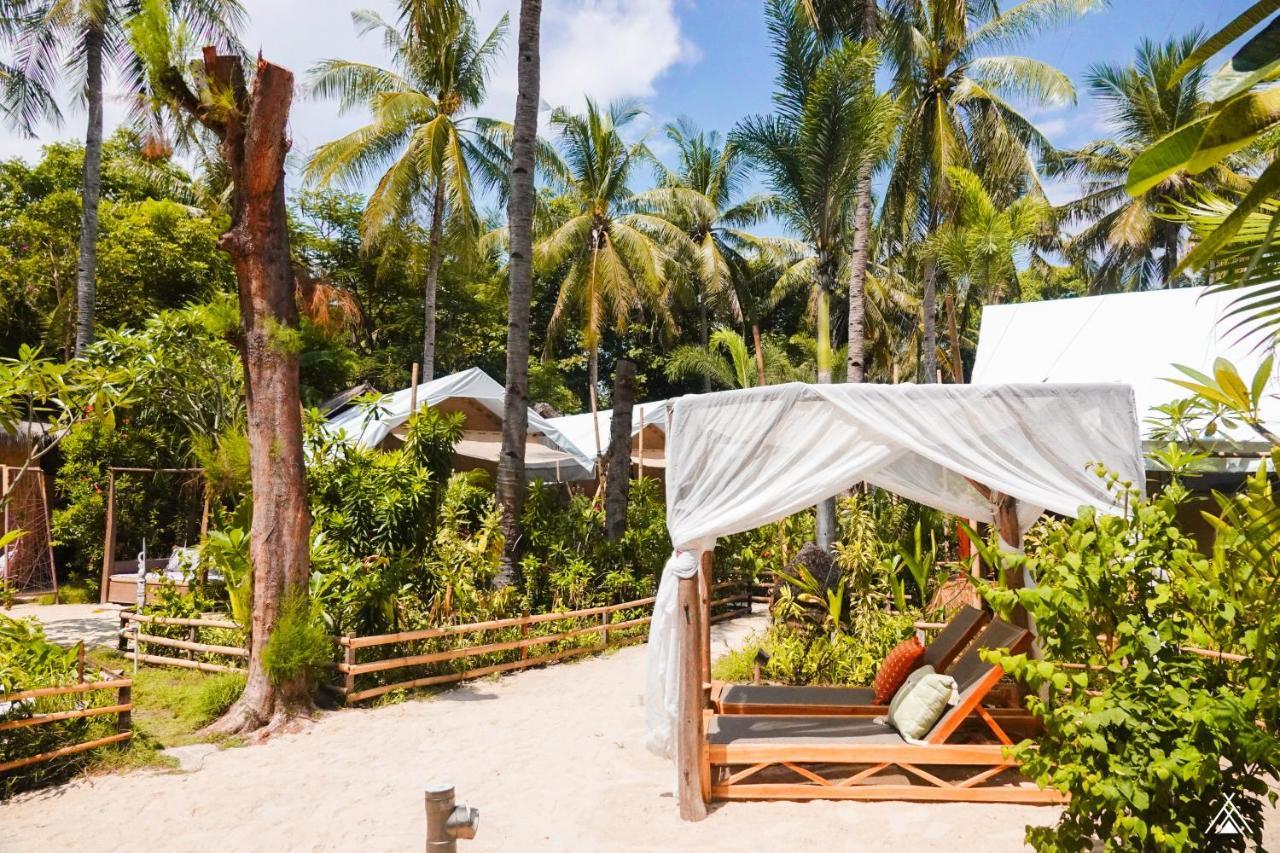 La Cocoteraie Ecolodge - Luxury Glamping Tents Gili Trawangan Kültér fotó