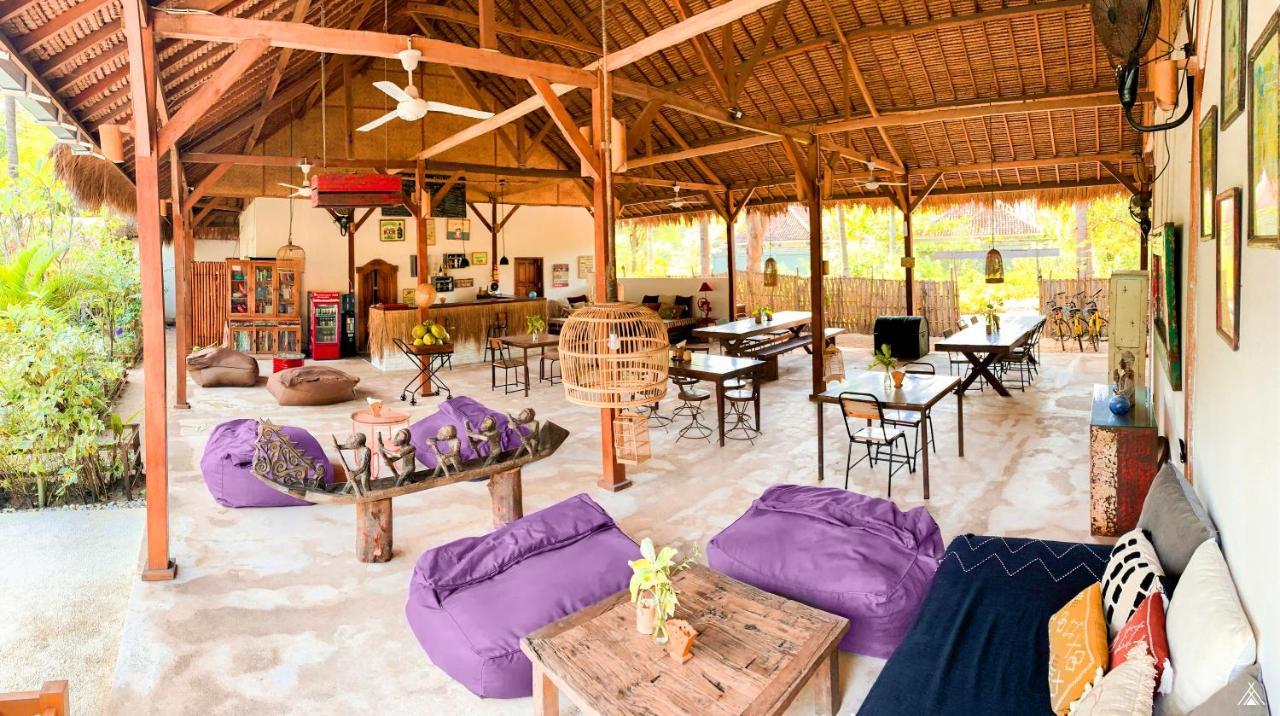 La Cocoteraie Ecolodge - Luxury Glamping Tents Gili Trawangan Kültér fotó