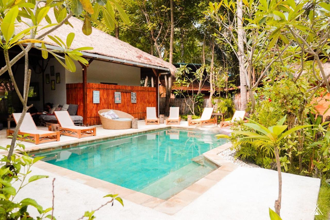 La Cocoteraie Ecolodge - Luxury Glamping Tents Gili Trawangan Kültér fotó
