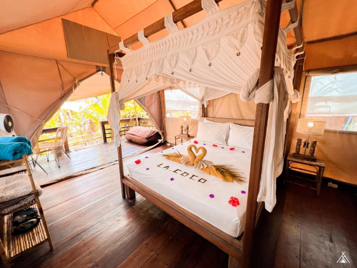 La Cocoteraie Ecolodge - Luxury Glamping Tents Gili Trawangan Kültér fotó