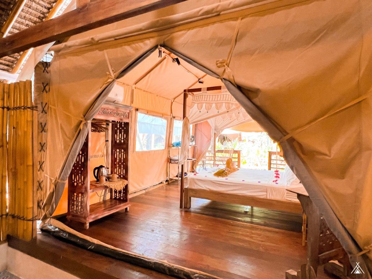 La Cocoteraie Ecolodge - Luxury Glamping Tents Gili Trawangan Kültér fotó
