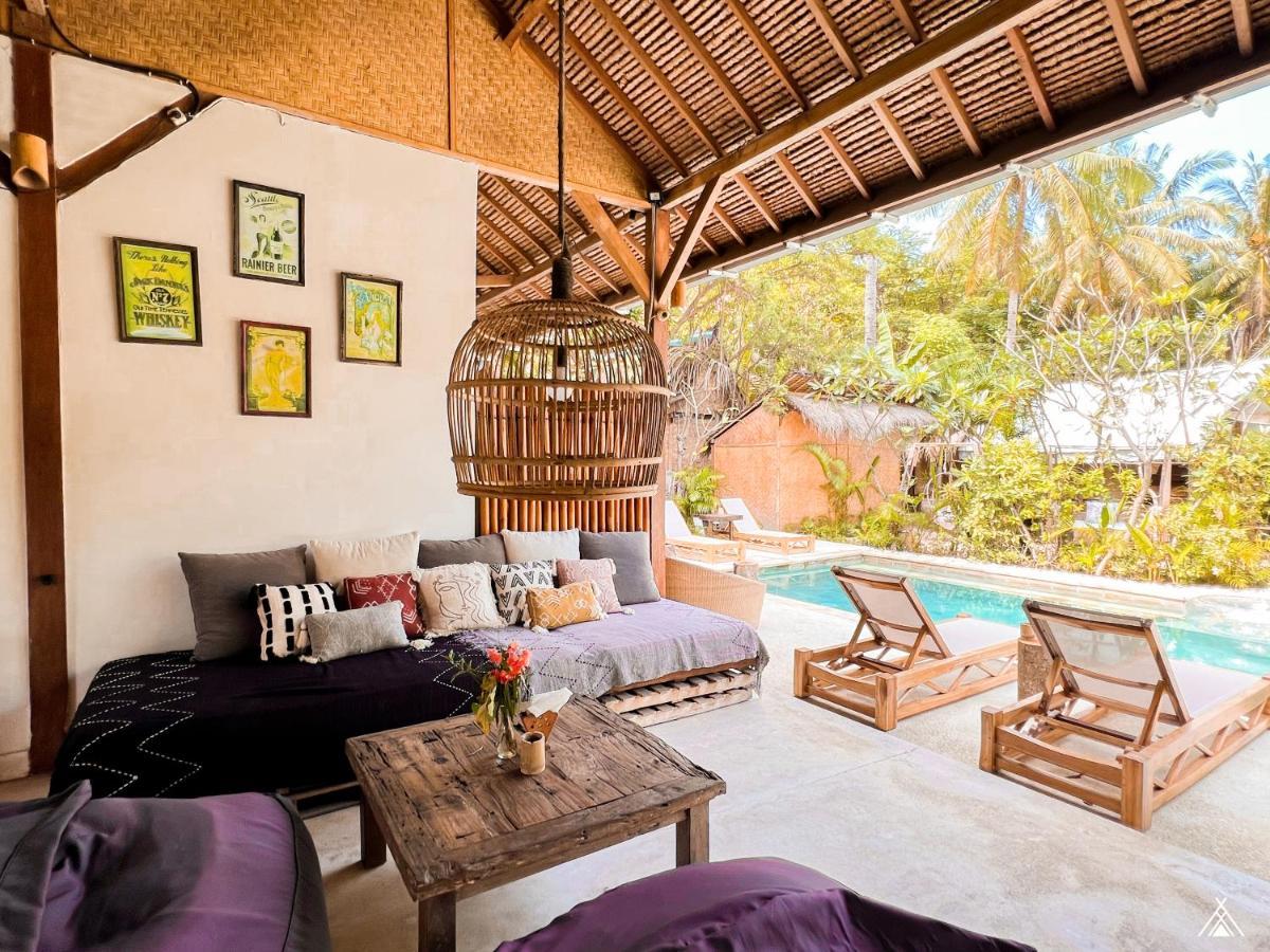 La Cocoteraie Ecolodge - Luxury Glamping Tents Gili Trawangan Kültér fotó