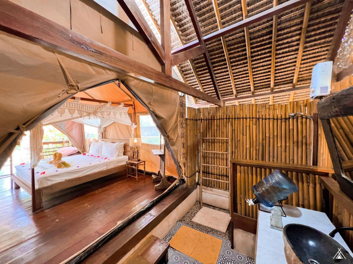 La Cocoteraie Ecolodge - Luxury Glamping Tents Gili Trawangan Kültér fotó