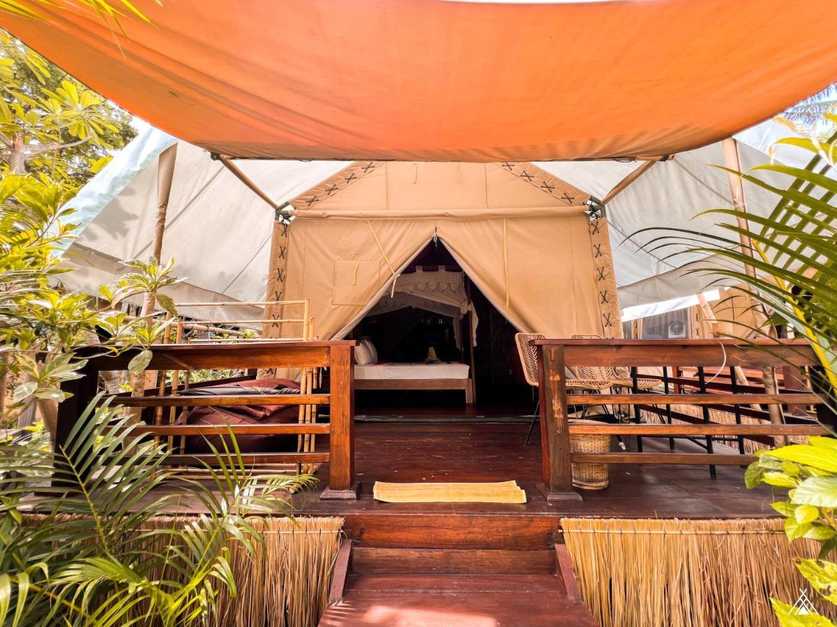 La Cocoteraie Ecolodge - Luxury Glamping Tents Gili Trawangan Kültér fotó
