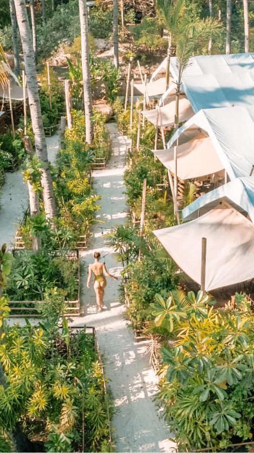 La Cocoteraie Ecolodge - Luxury Glamping Tents Gili Trawangan Kültér fotó