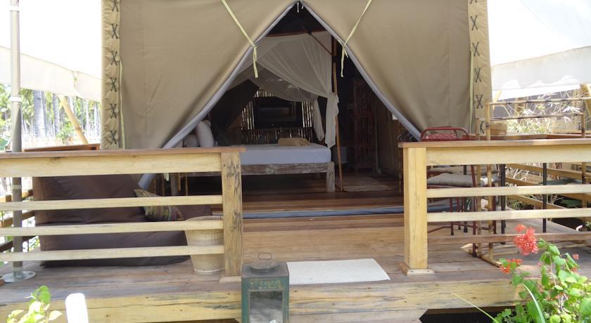 La Cocoteraie Ecolodge - Luxury Glamping Tents Gili Trawangan Kültér fotó