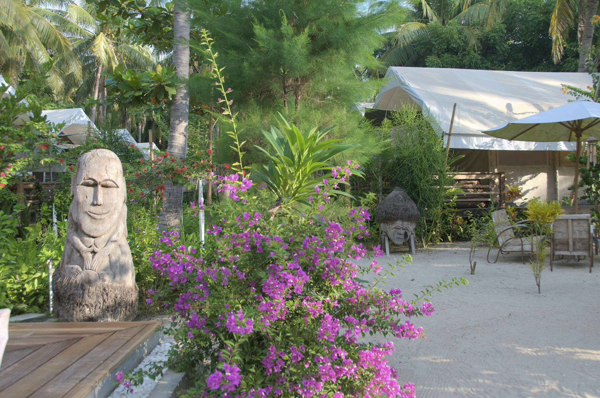La Cocoteraie Ecolodge - Luxury Glamping Tents Gili Trawangan Kültér fotó