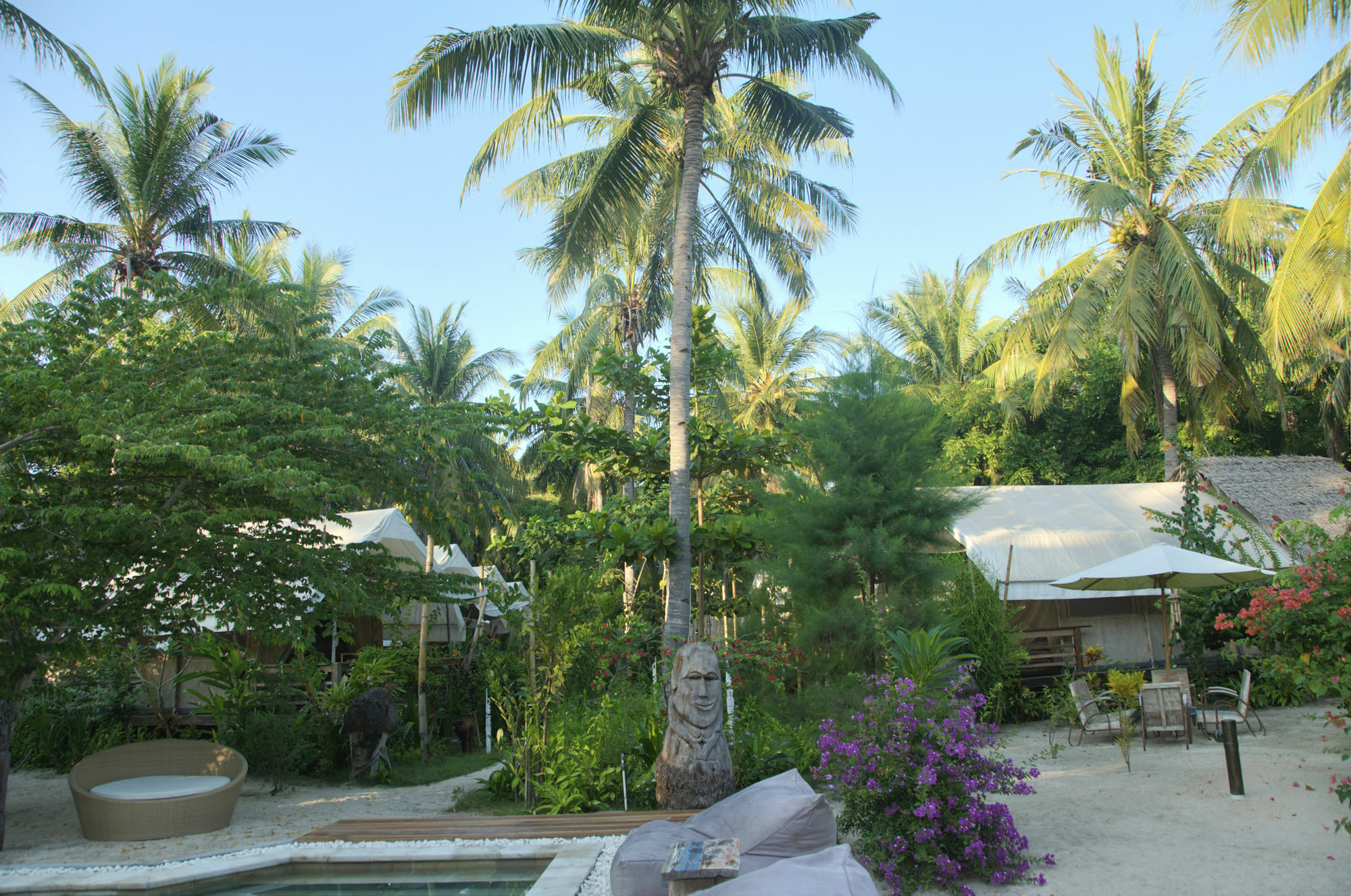 La Cocoteraie Ecolodge - Luxury Glamping Tents Gili Trawangan Kültér fotó