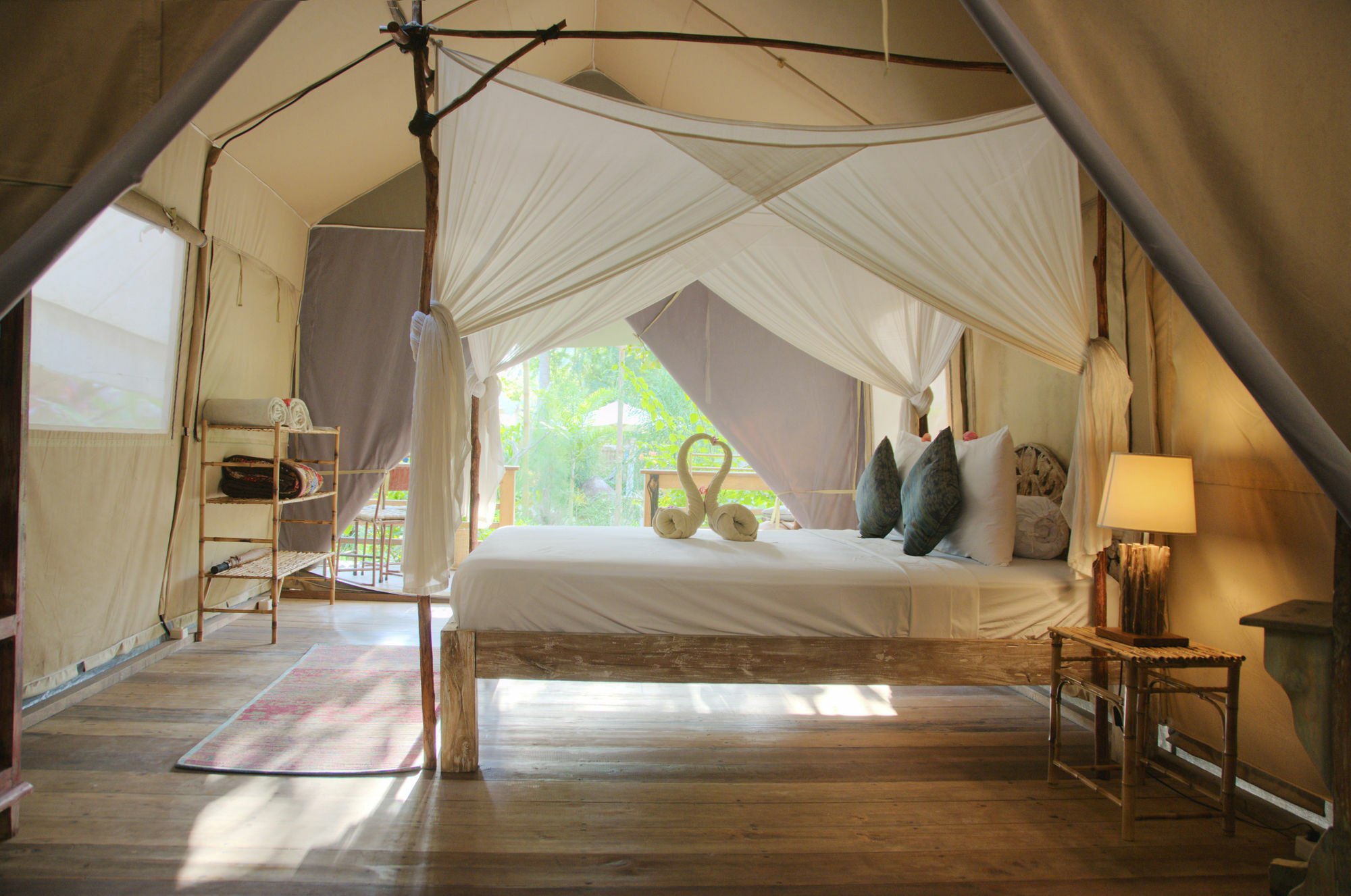 La Cocoteraie Ecolodge - Luxury Glamping Tents Gili Trawangan Kültér fotó