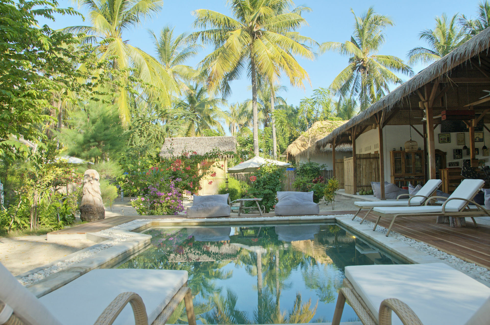 La Cocoteraie Ecolodge - Luxury Glamping Tents Gili Trawangan Kültér fotó
